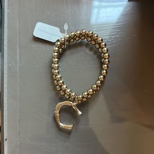 New with tags C gold Anthropologie bracelet